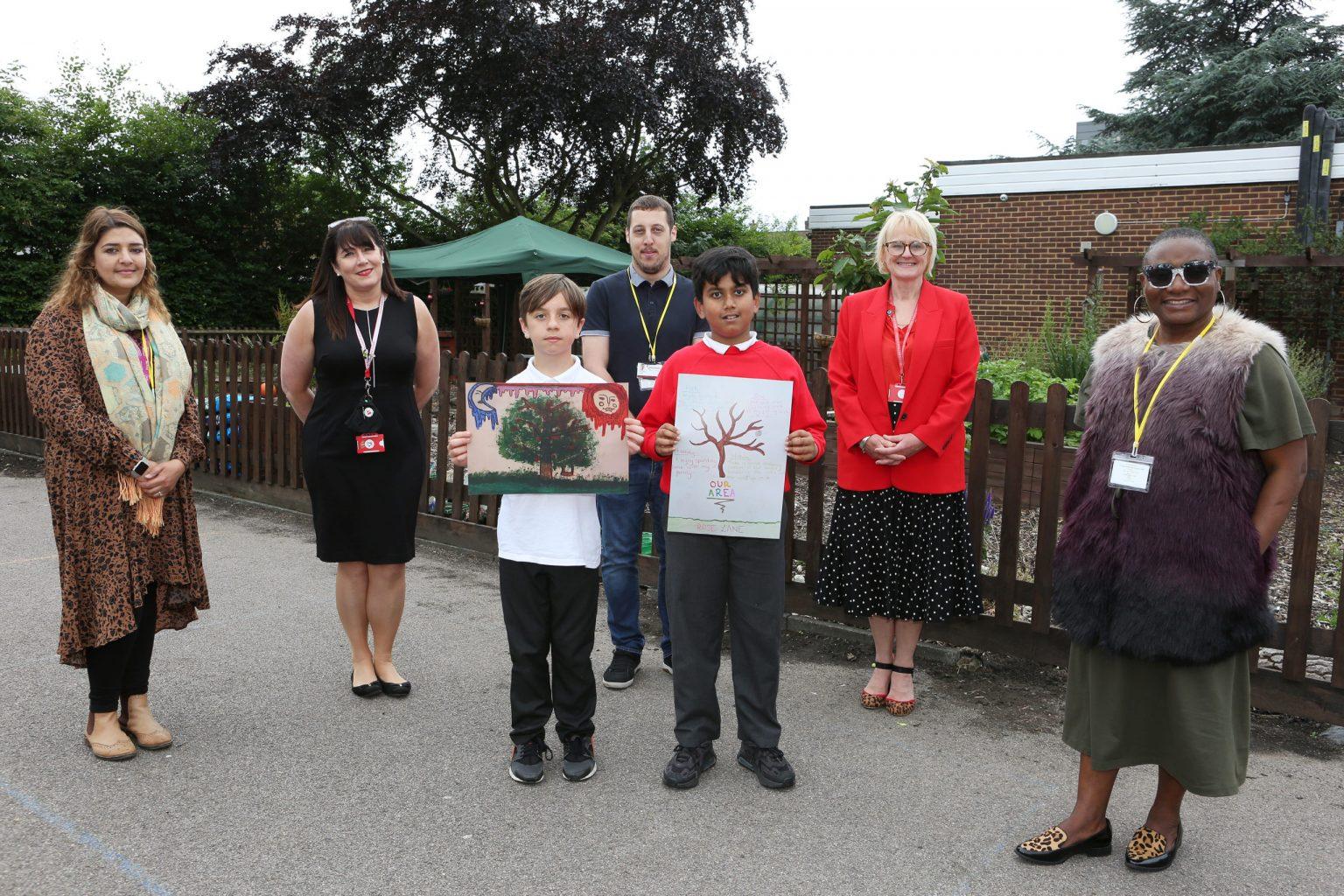 Marks Gate Students Produce Inspirational Art Be First London